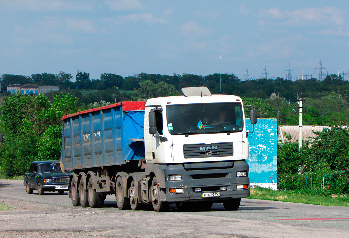 Днепропетровская область, № АЕ 8492 СК — MAN TGA (общая модель)