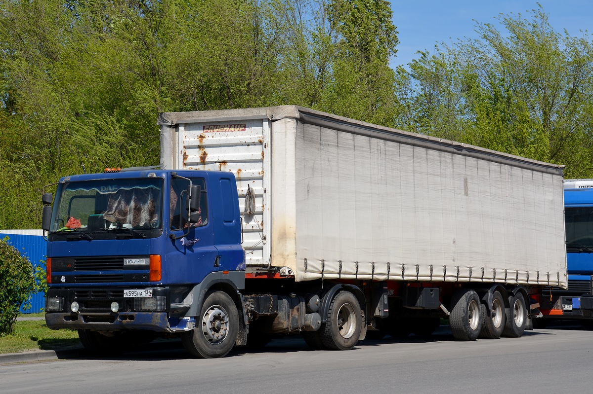 Волгоградская область, № А 595 НА 134 — DAF 85 (CF) FT