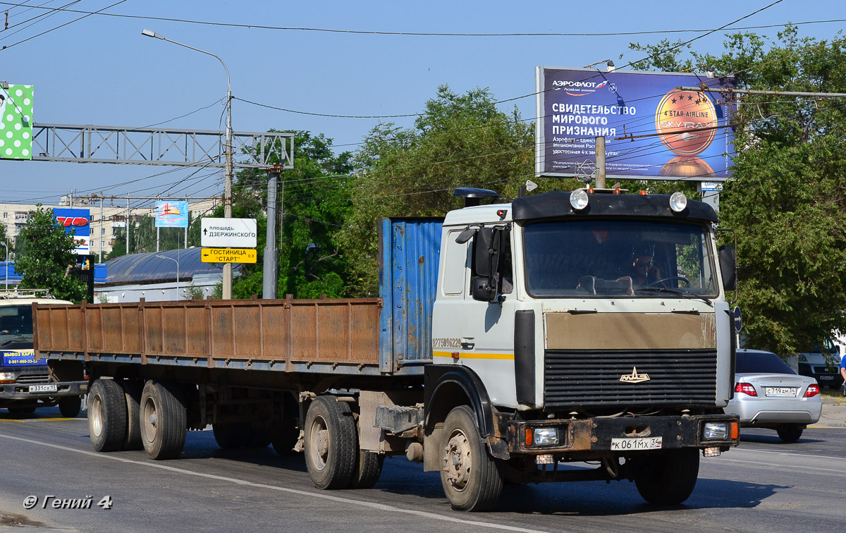 Волгоградская область, № К 061 МХ 34 — МАЗ-54324