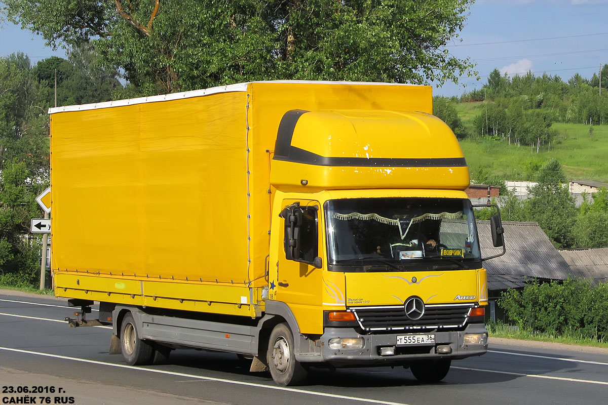 Воронежская область, № Т 555 ЕА 36 — Mercedes-Benz Atego 917