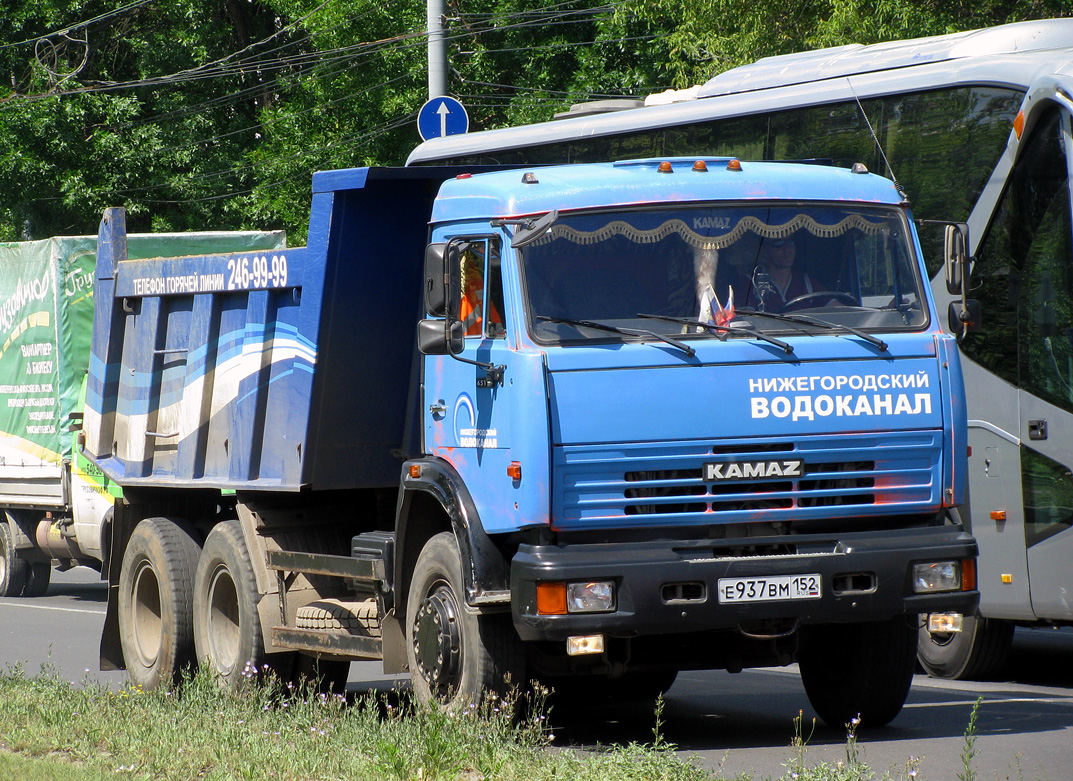 Нижегородская область, № Е 937 ВМ 152 — КамАЗ-65115-62