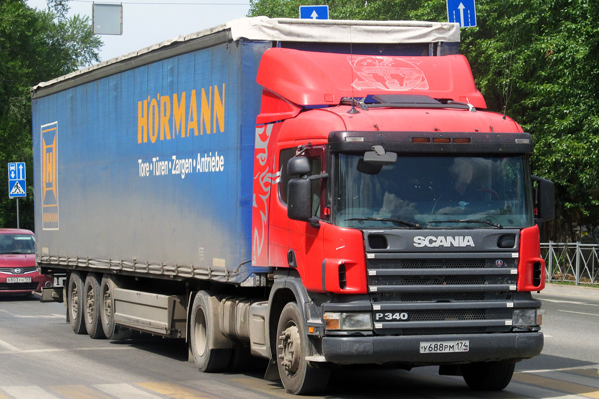 Челябинская область, № У 688 РМ 174 — Scania ('1996) P340