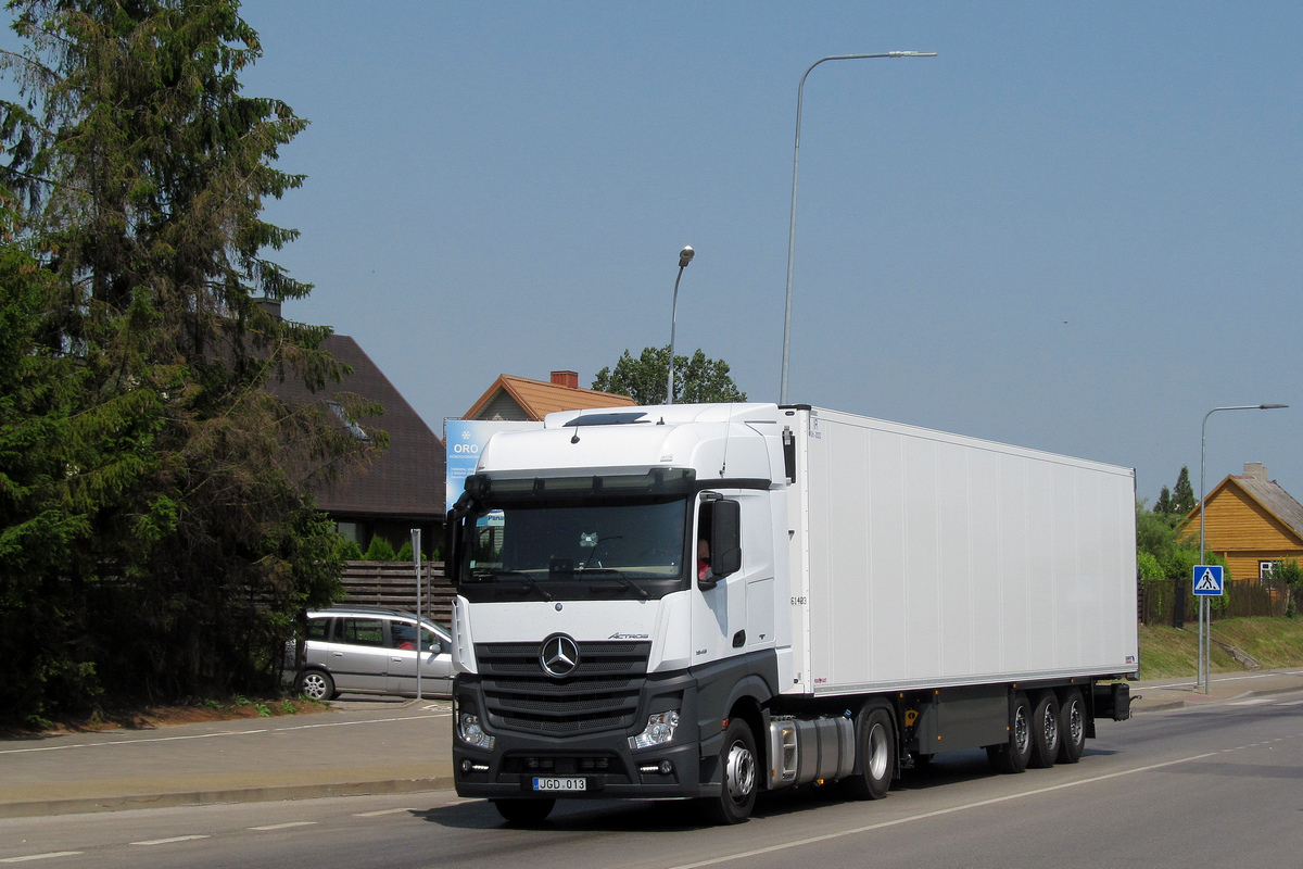 Литва, № JGD 013 — Mercedes-Benz Actros ('2011) 1845