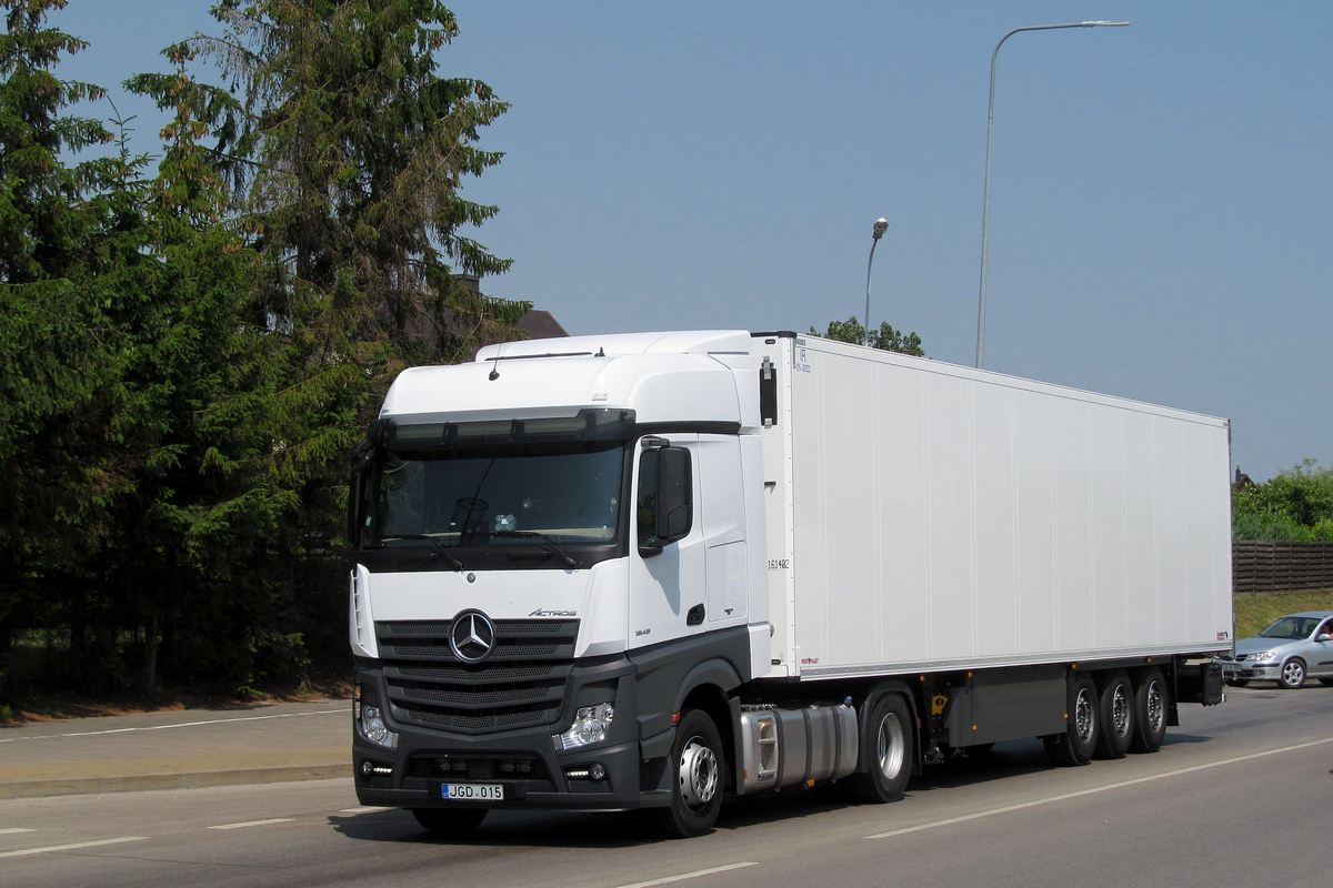 Литва, № JGD 015 — Mercedes-Benz Actros ('2011) 1845