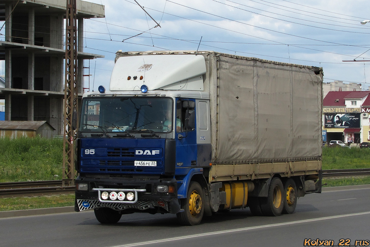 Алтайский край, № У 456 РЕ 22 — DAF 95 FAR