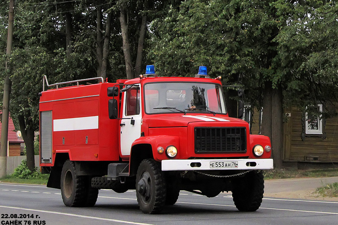 Ярославская область, № Е 553 АН 76 — ГАЗ-33086 «Земляк»