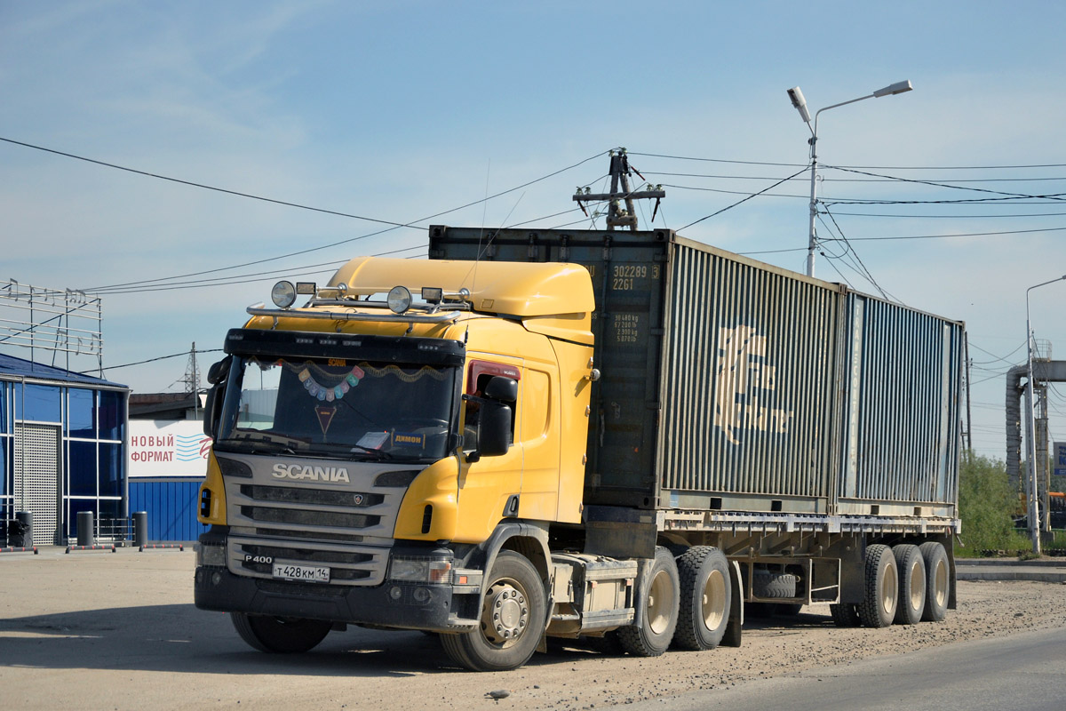 Саха (Якутия), № Т 428 КМ 14 — Scania ('2011) P400