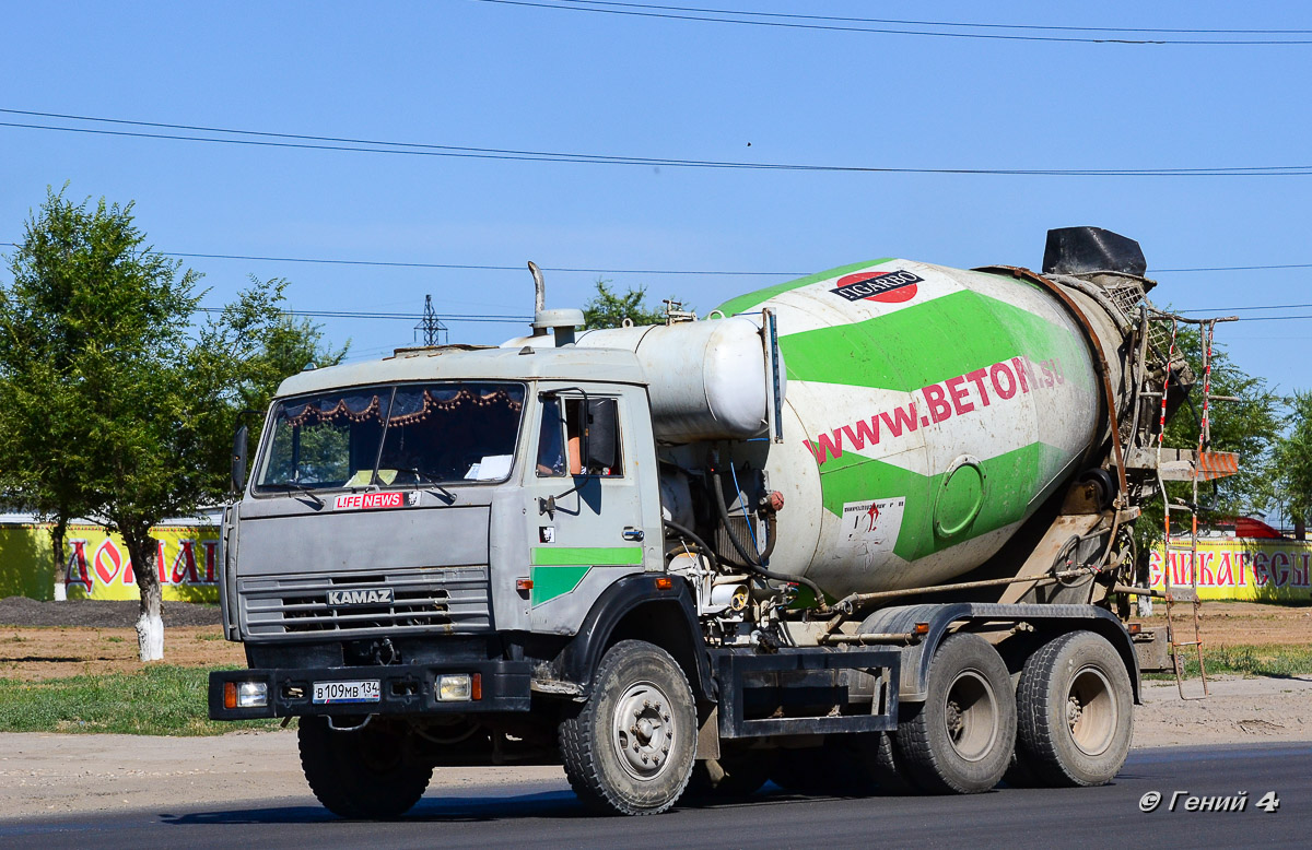 Волгоградская область, № В 109 МВ 134 — КамАЗ-53229-15 [53229R]