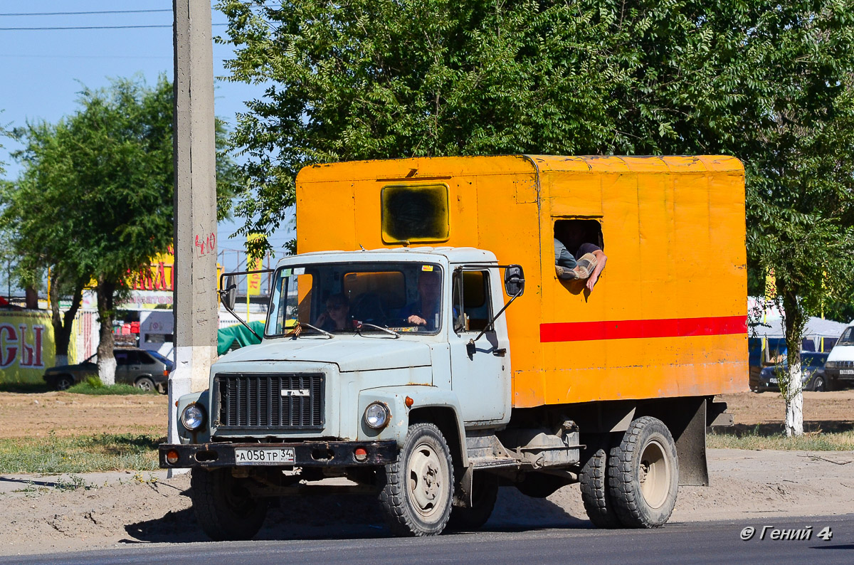 Волгоградская область, № А 058 ТР 34 — ГАЗ-3307