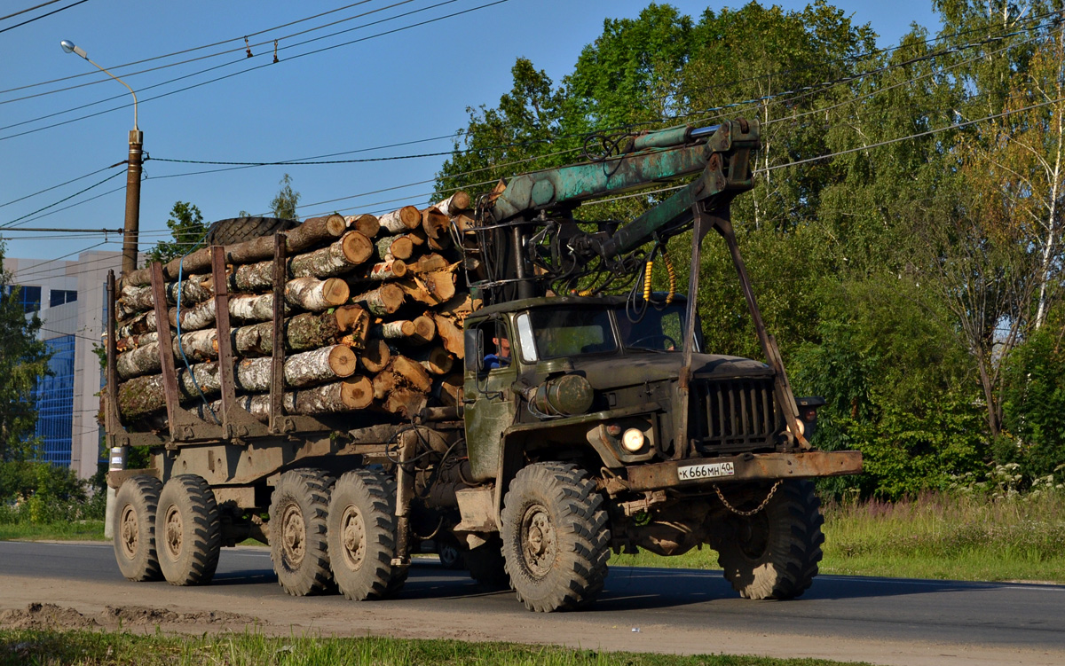 Калужская область, № К 666 МН 40 — Урал-4320-01