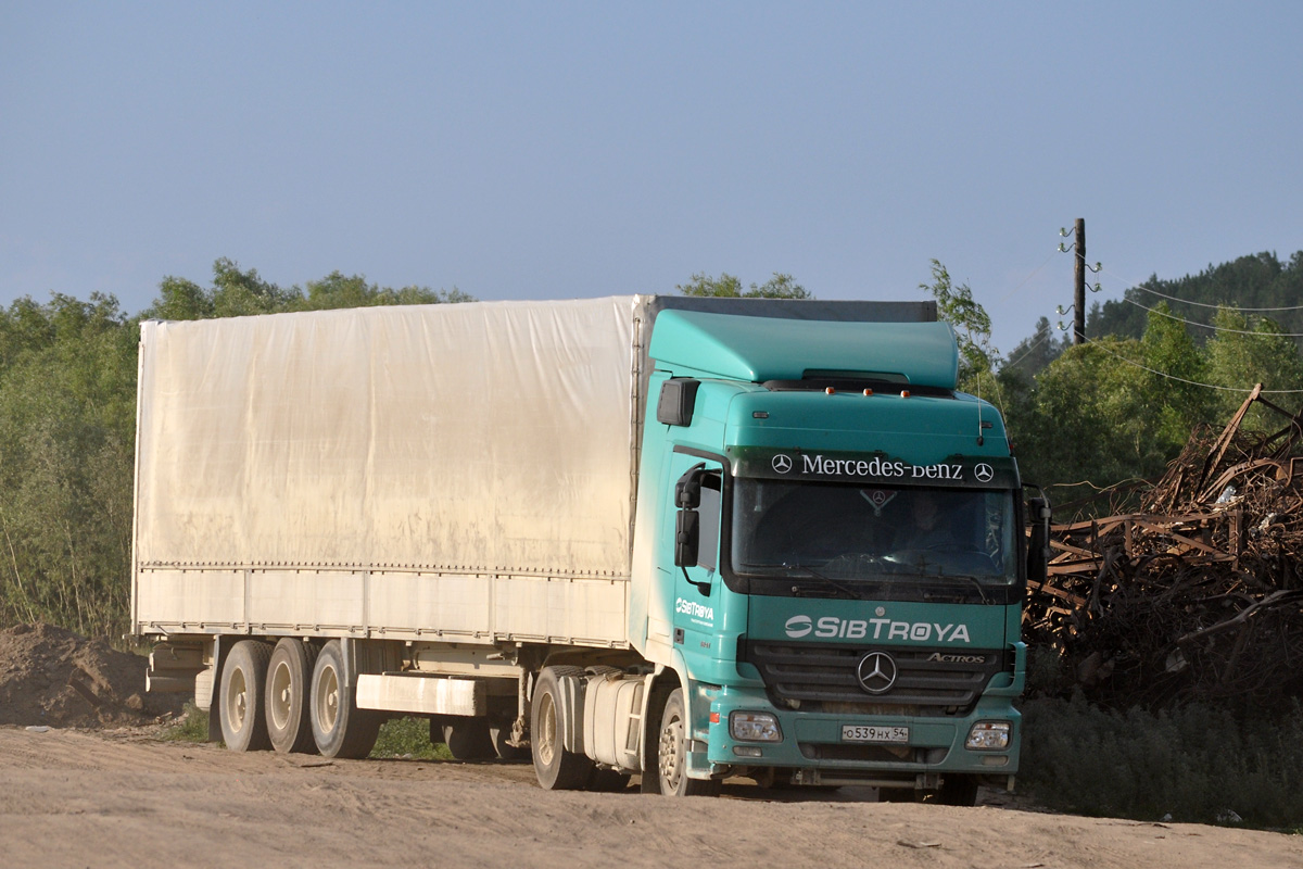 Новосибирская область, № О 539 НХ 54 — Mercedes-Benz Actros ('2003) 1841