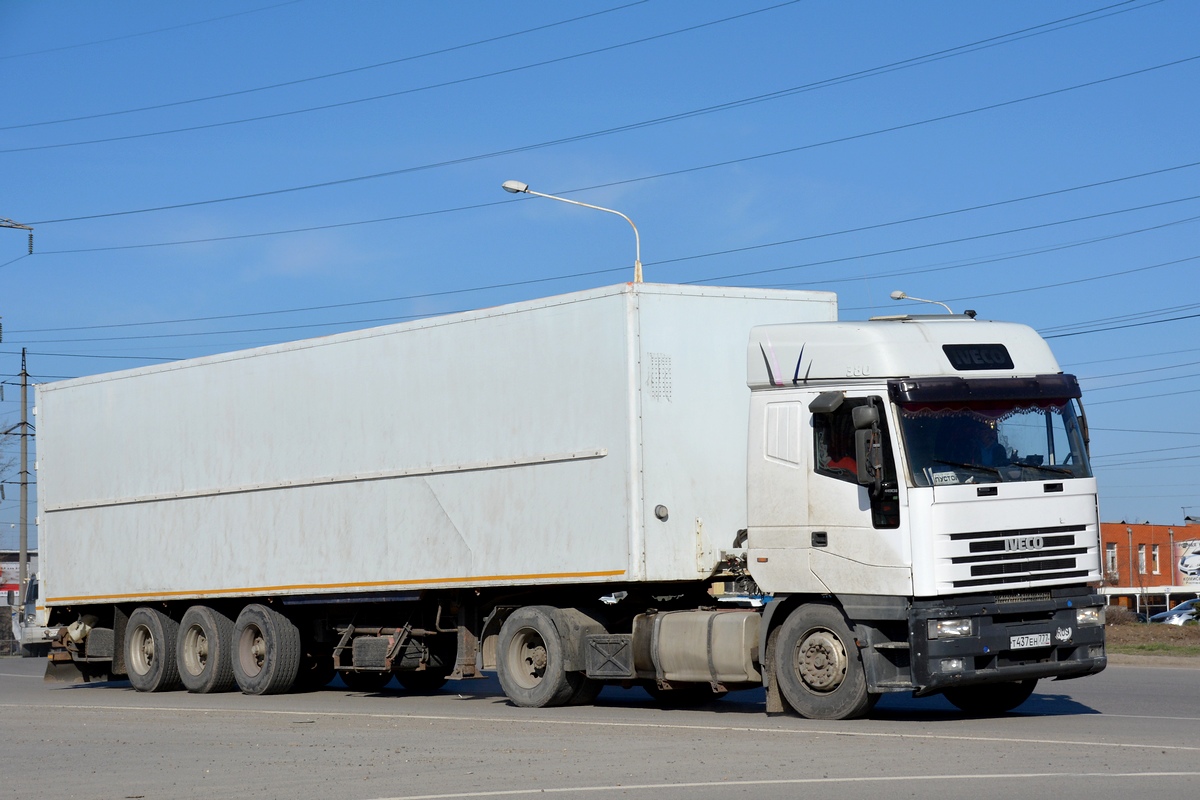 Москва, № Т 437 ЕН 777 — IVECO EuroStar