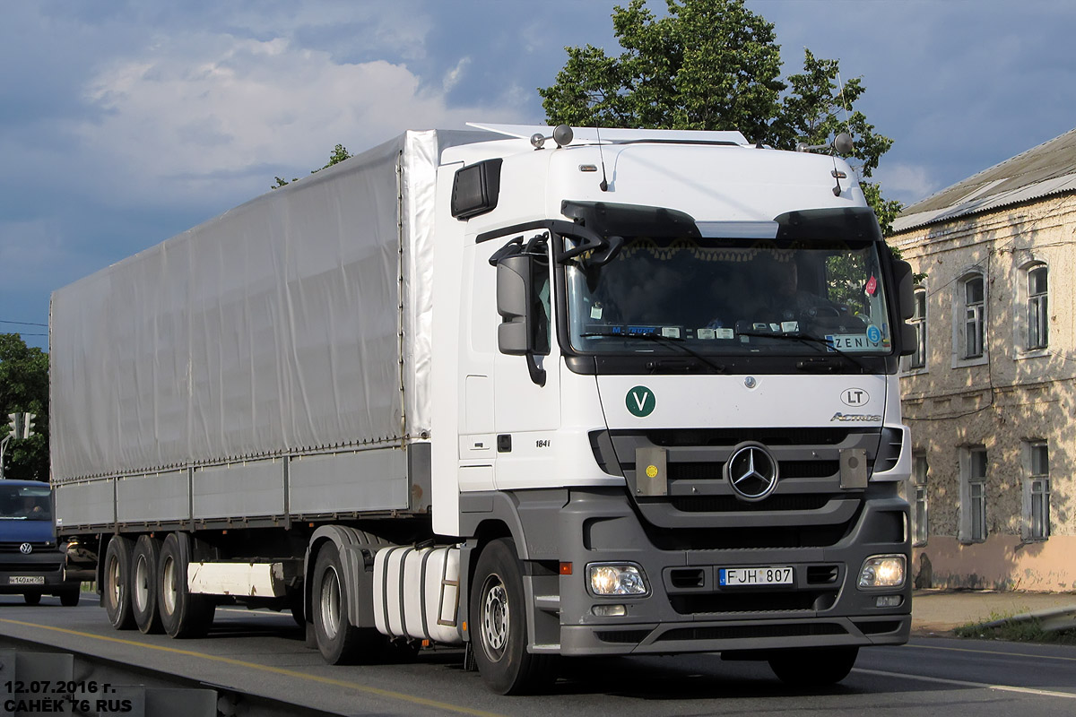 Литва, № FJH 807 — Mercedes-Benz Actros ('2009) 1841