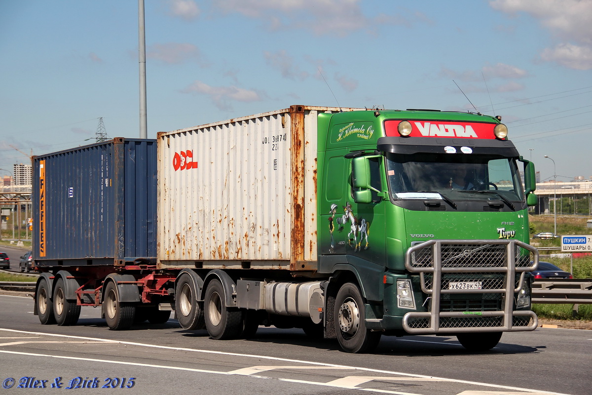 Ленинградская область, № Х 623 ВК 47 — Volvo ('2002) FH12.460