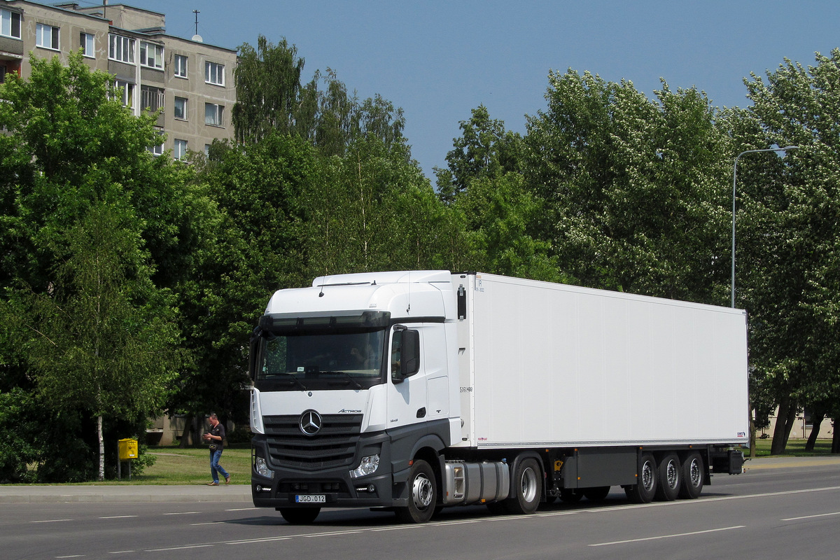 Литва, № JGD 012 — Mercedes-Benz Actros ('2011) 1845