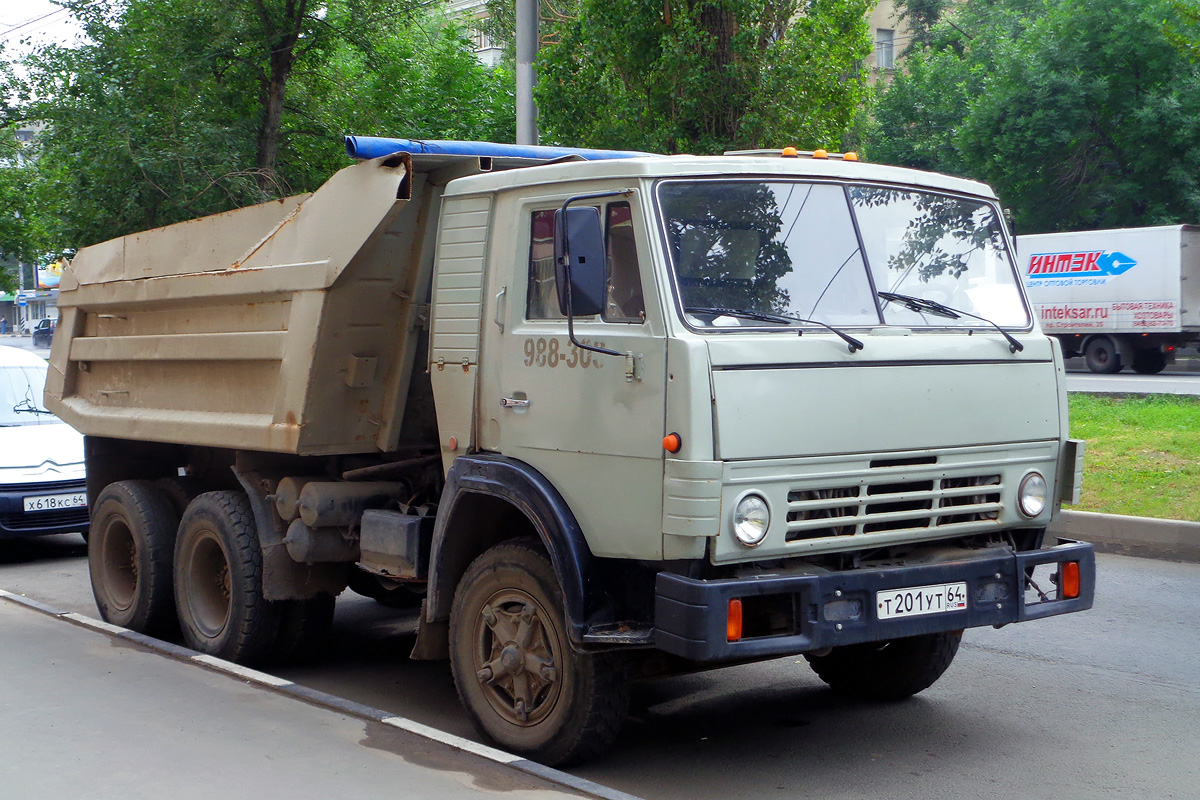 Саратовская область, № Т 201 УТ 64 — КамАЗ-55111 (общая модель)