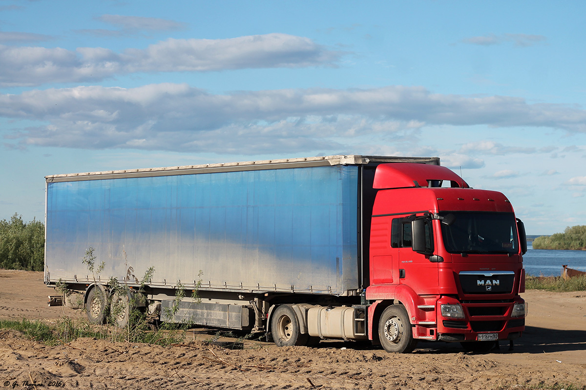 Ростовская область, № У 916 РМ 161 — MAN TGX ('2007) 18.400