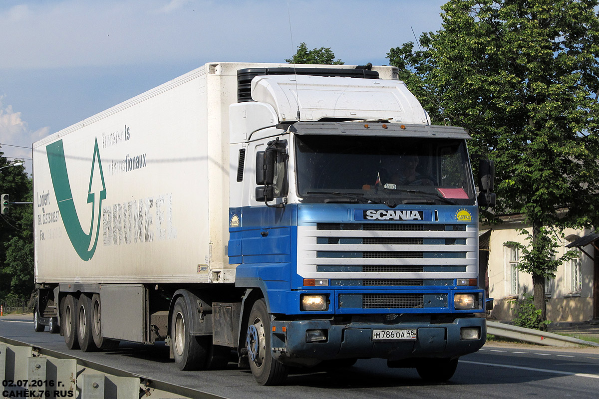 Курская область, № М 786 ОА 46 — Scania (III) (общая модель)