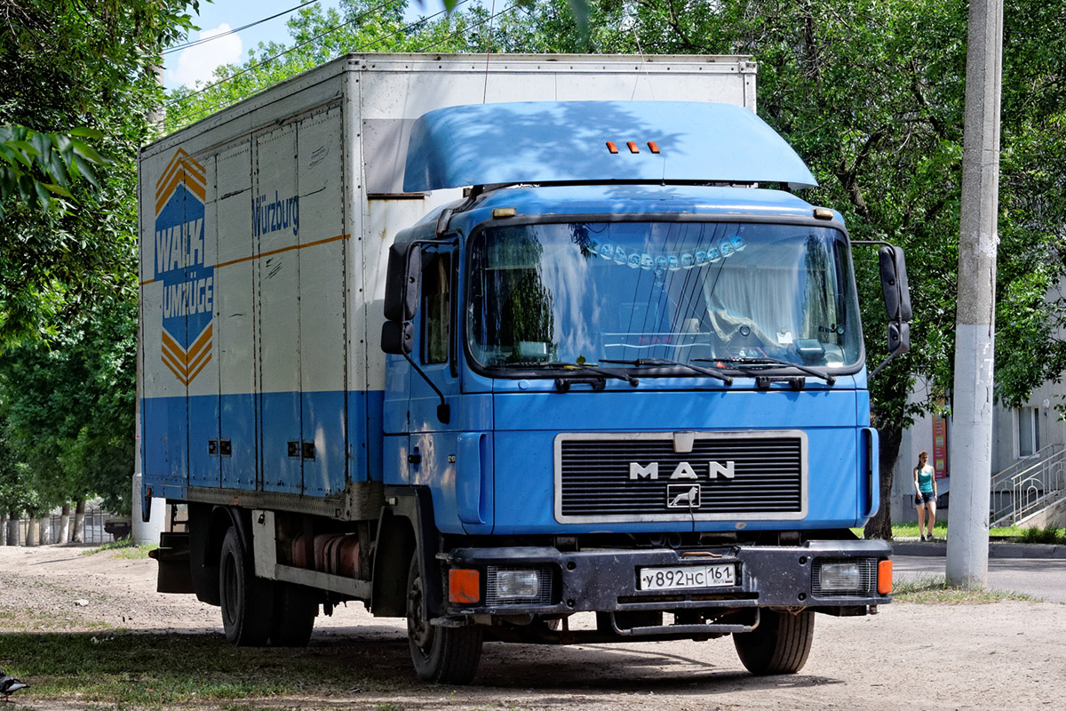 Ростовская область, № У 892 НС 161 — MAN M90 (общая модель)