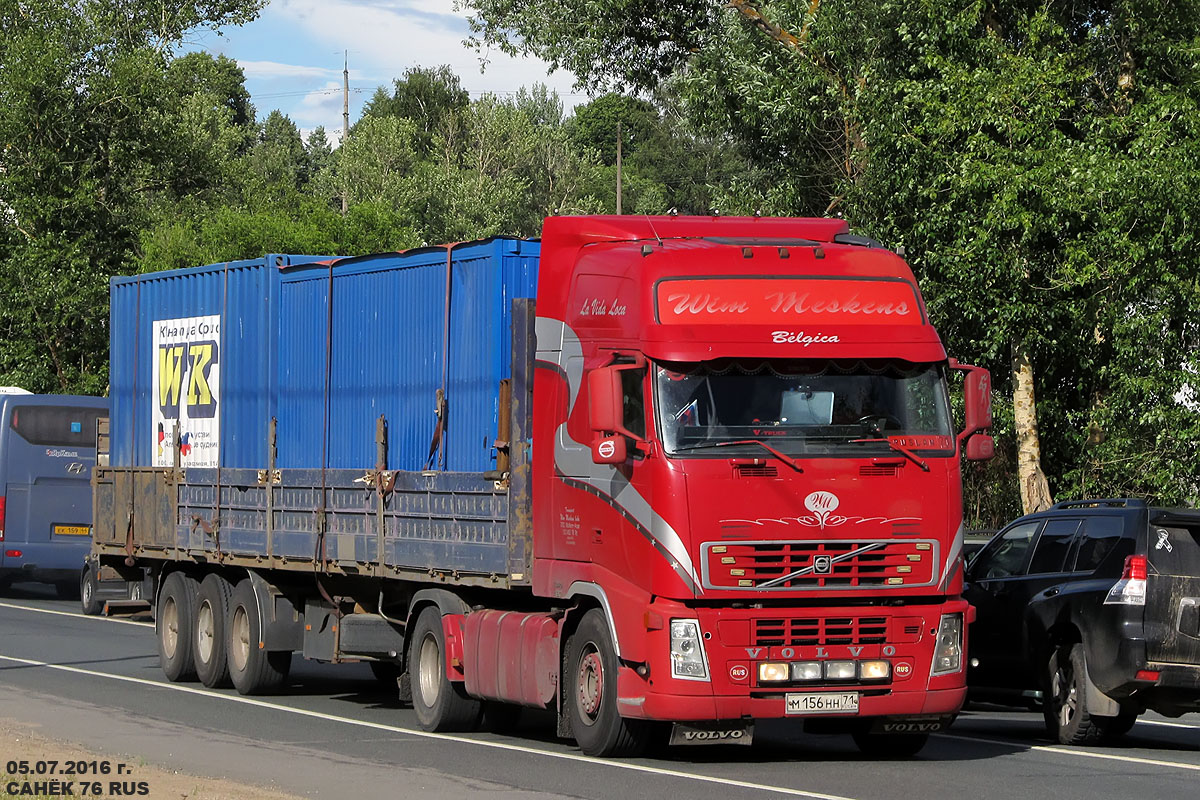 Тульская область, № М 156 НН 71 — Volvo ('2002) FH12.460