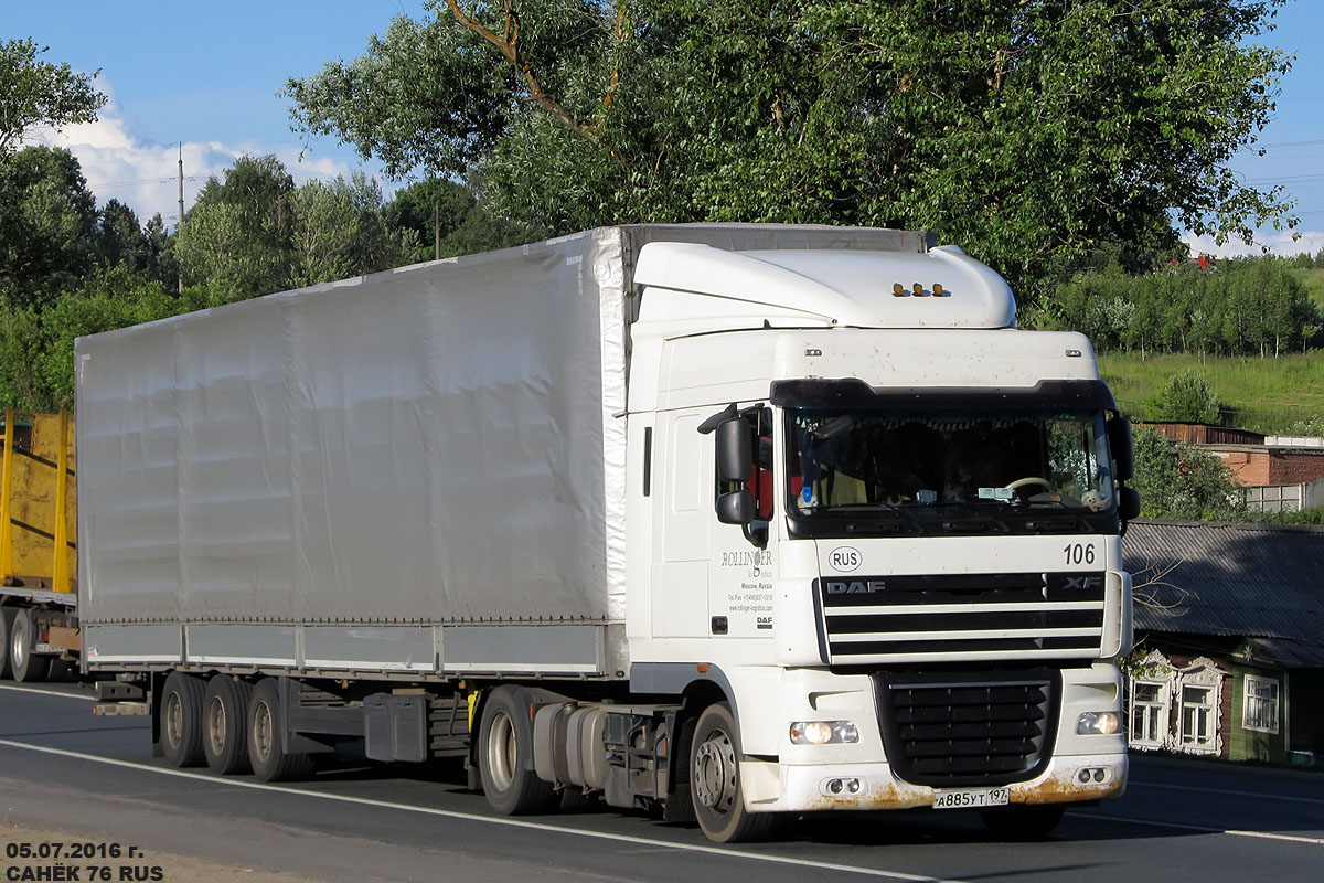 Москва, № 106 — DAF XF105 FT