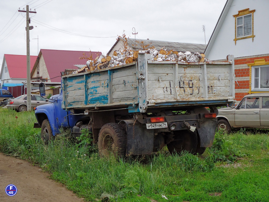 Челябинская область, № Н 149 УМ 74 — ЗИЛ-495710