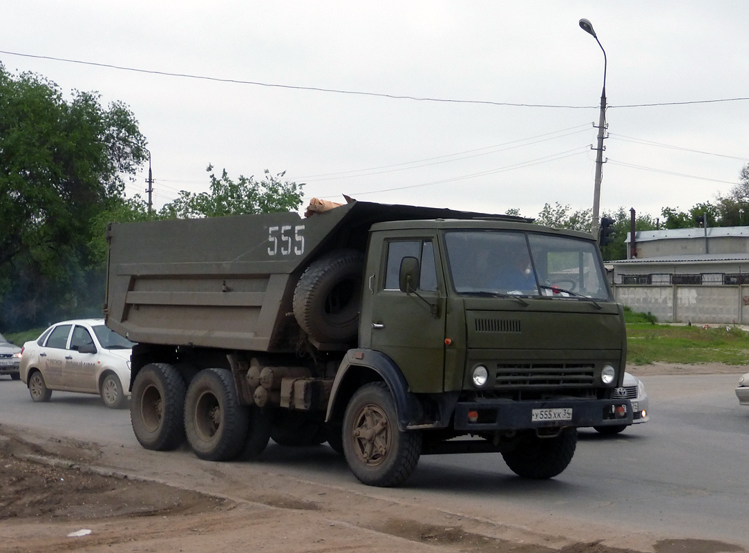 Волгоградская область, № У 555 ХК 34 — КамАЗ-5511