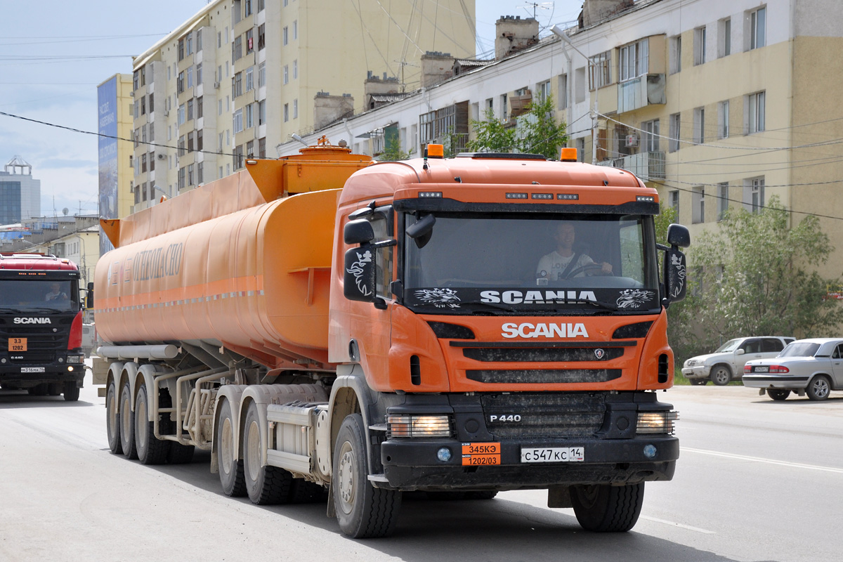 Саха (Якутия), № С 547 КС 14 — Scania ('2011) P440