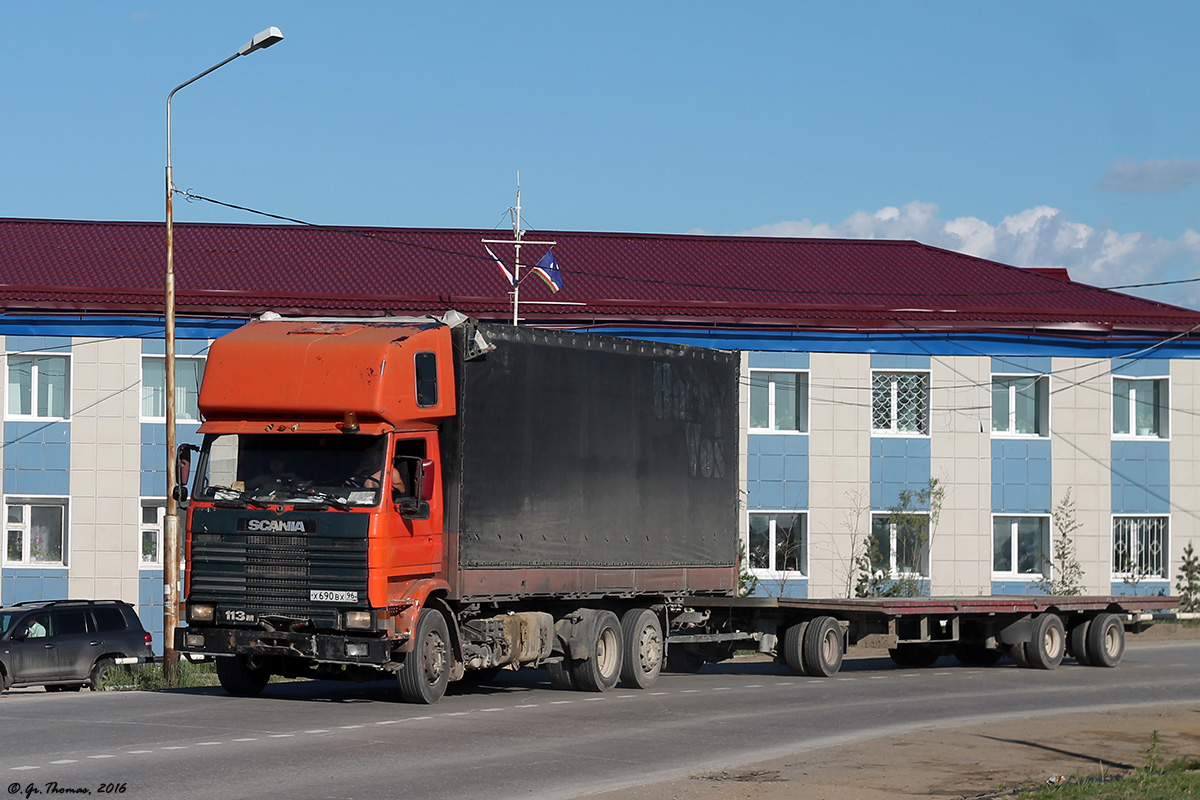 Свердловская область, № Х 690 ВХ 96 — Scania (III) R113M