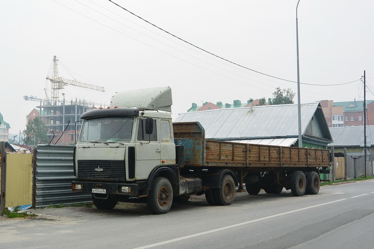 Ханты-Мансийский автоном.округ, № В 153 ХВ 86 — МАЗ-54329