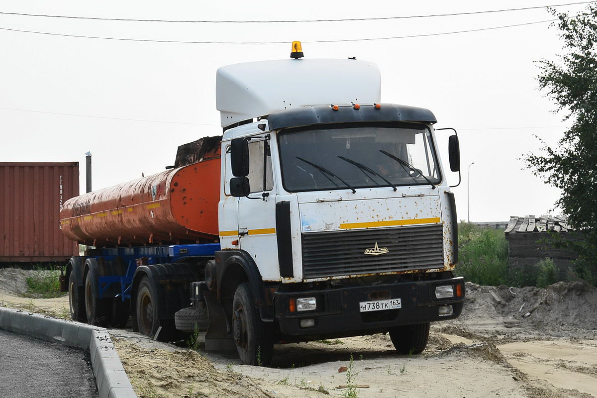 Ханты-Мансийский автоном.округ, № Н 738 ТК 163 — МАЗ-5432A5