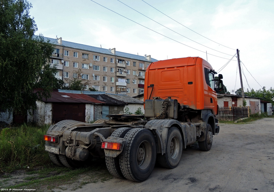 Рязанская область, № С 890 РО 62 — Scania ('2004) R500