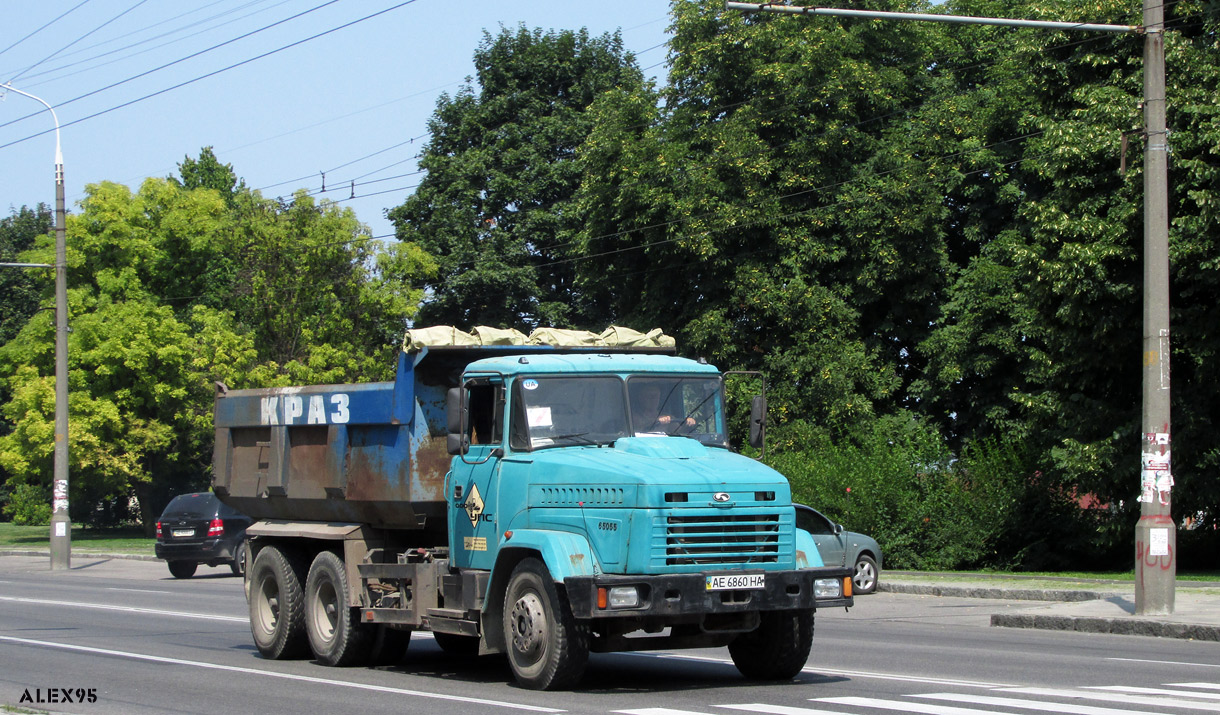 Днепропетровская область, № АЕ 6860 НА — КрАЗ-65055