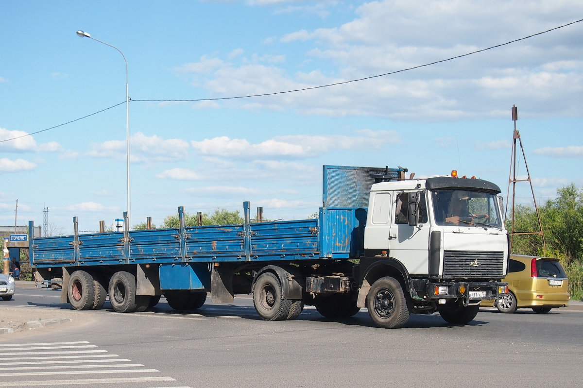 Тюменская область, № В 731 ТК 72 — МАЗ-54329