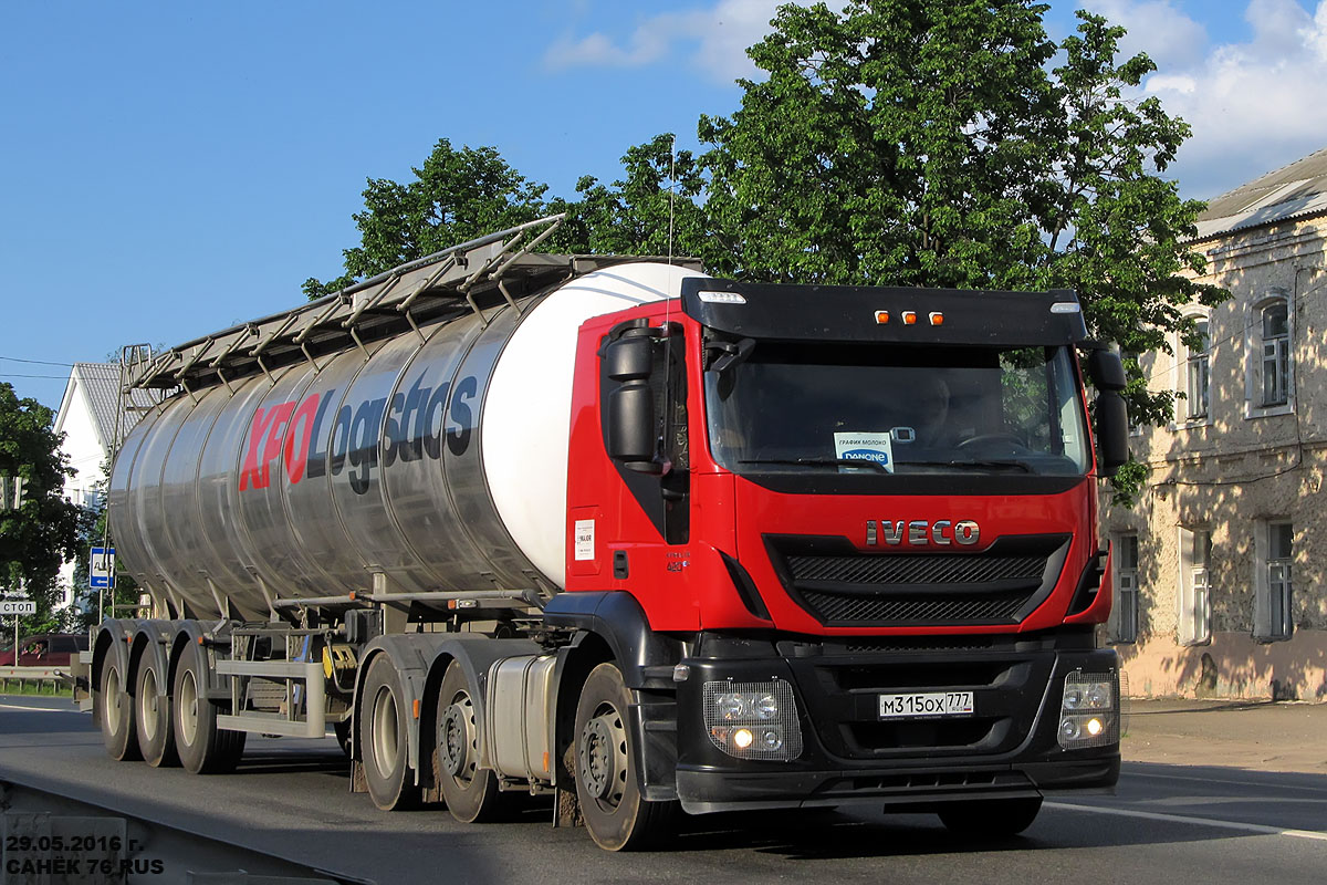 Москва, № М 315 ОХ 777 — IVECO Stralis ('2012) 420