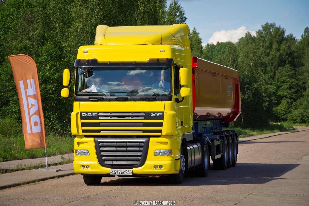 Московская область, № С 517 АО 750 — DAF XF105 FT