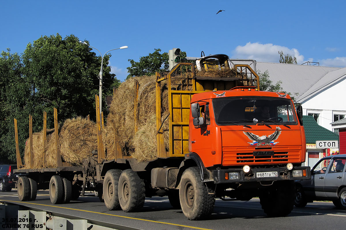 Московская область, № Р 681 ТВ 190 — КамАЗ-43118-13 [43118N]