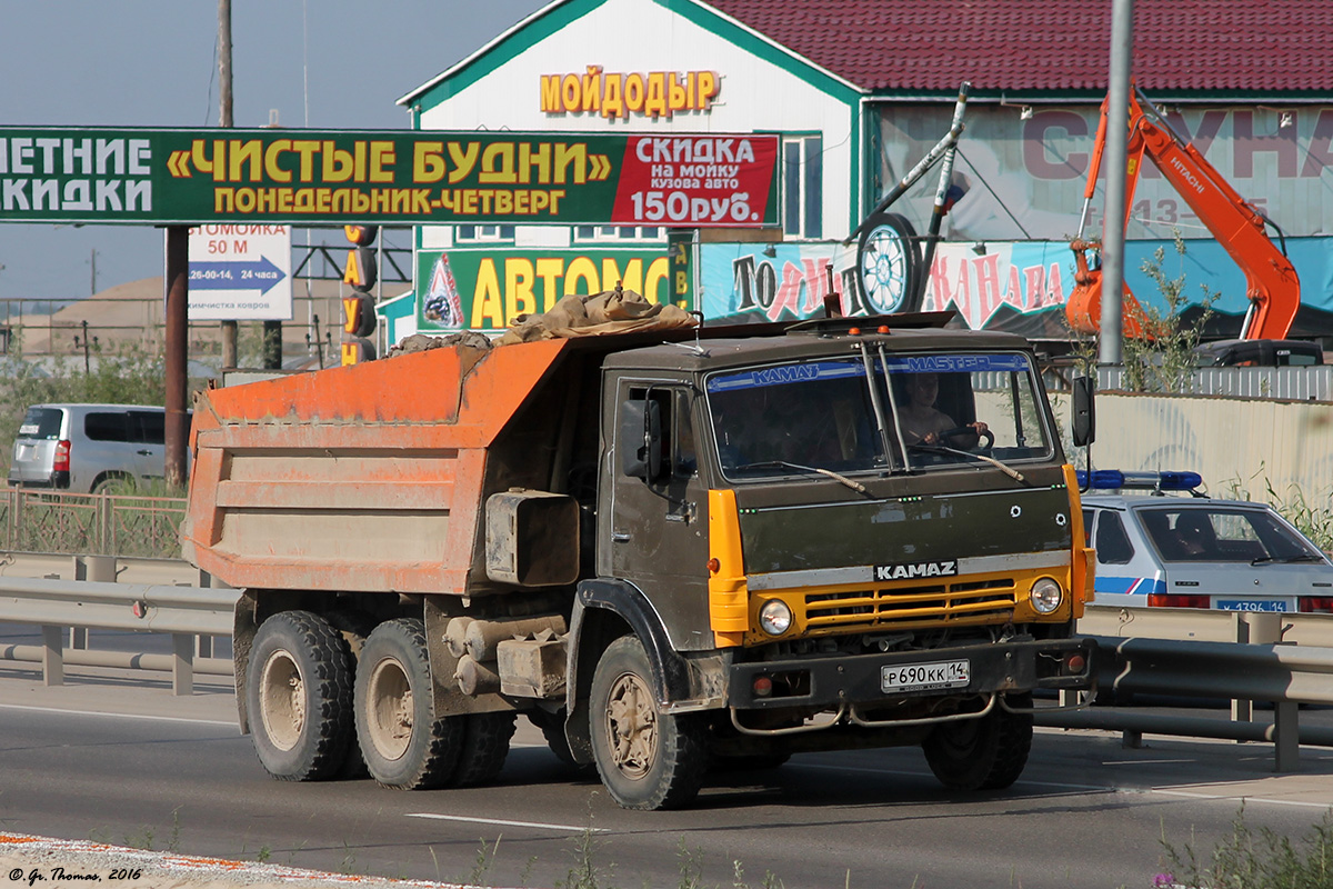 Саха (Якутия), № Р 690 КК 14 — КамАЗ-5511