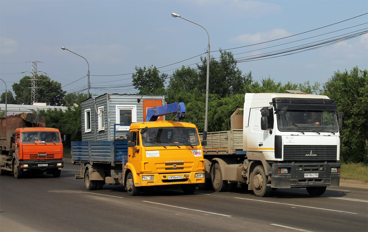 Красноярский край, № У 970 КМ 124 — КамАЗ-4308-H3