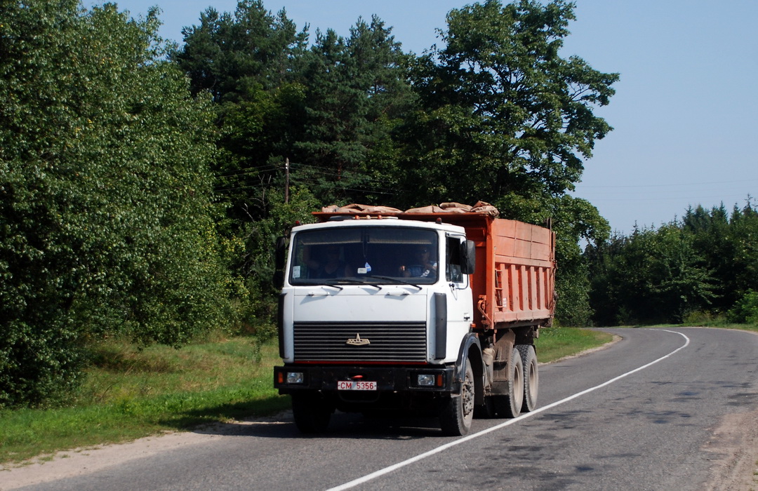 Гродненская область, № СМ 5356 — МАЗ-5516 (общая модель)