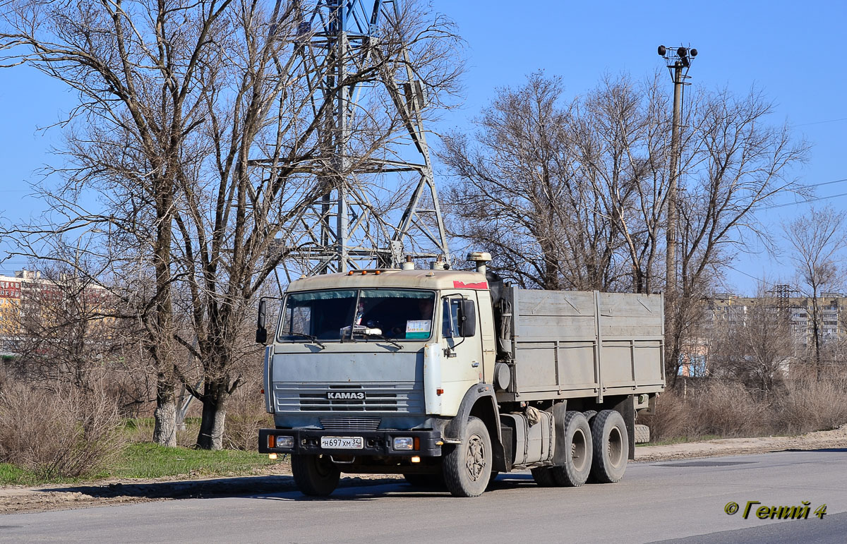 Волгоградская область, № Н 697 ХМ 34 — КамАЗ-5320