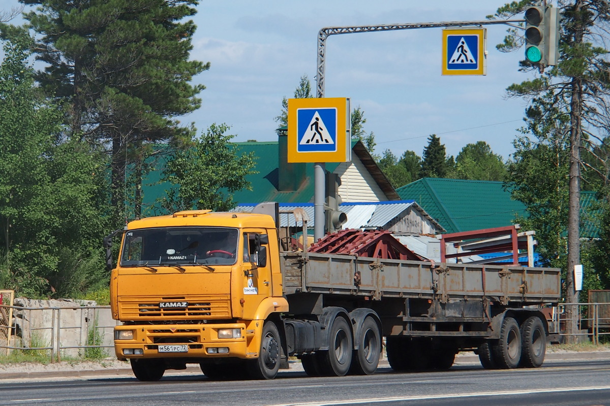 Тюменская область, № М 561 РС 72 — КамАЗ-65116-62