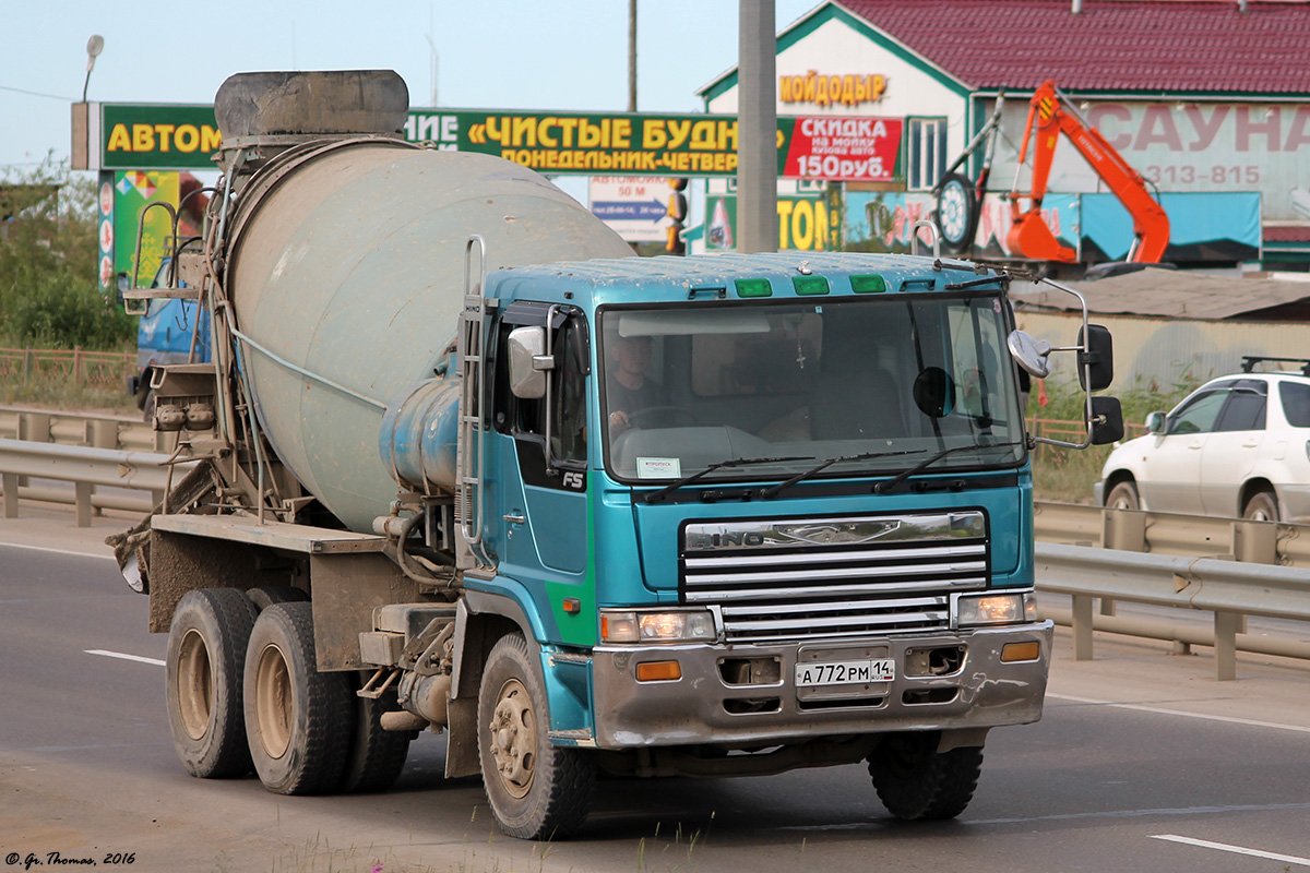 Саха (Якутия), № А 772 РМ 14 — Hino FS