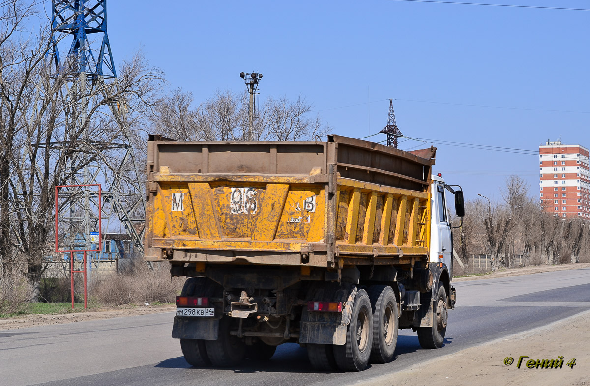 Волгоградская область, № М 298 КВ 34 — МАЗ-5516A5