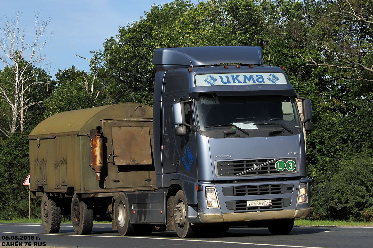 Москва, № У 443 ВУ 177 — Volvo ('2002) FH-Series