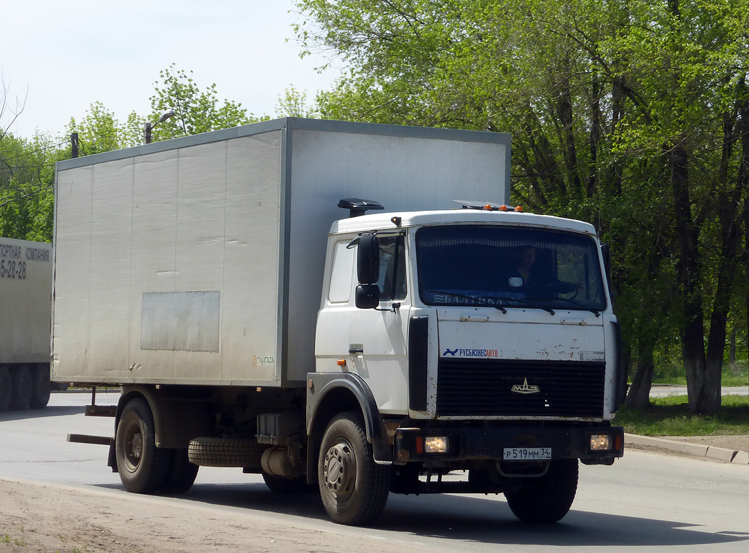 Волгоградская область, № Р 519 ММ 34 — МАЗ-5336A3