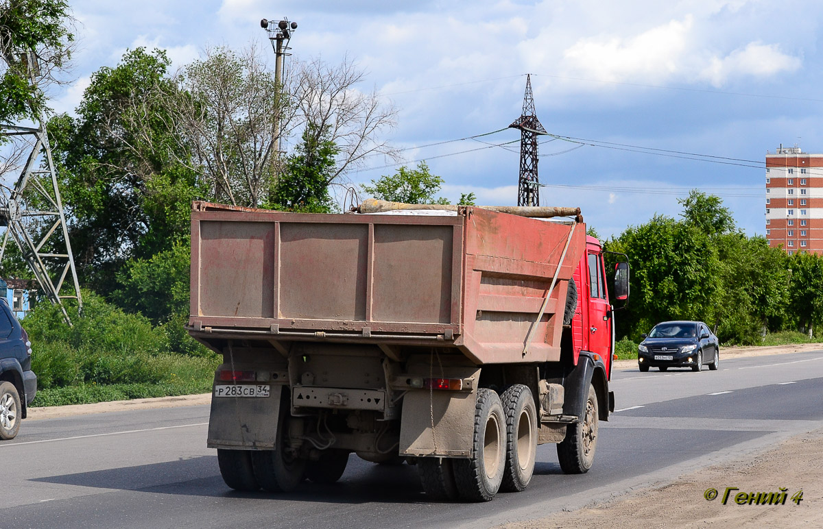 Волгоградская область, № Р 283 СВ 34 — КамАЗ-5410