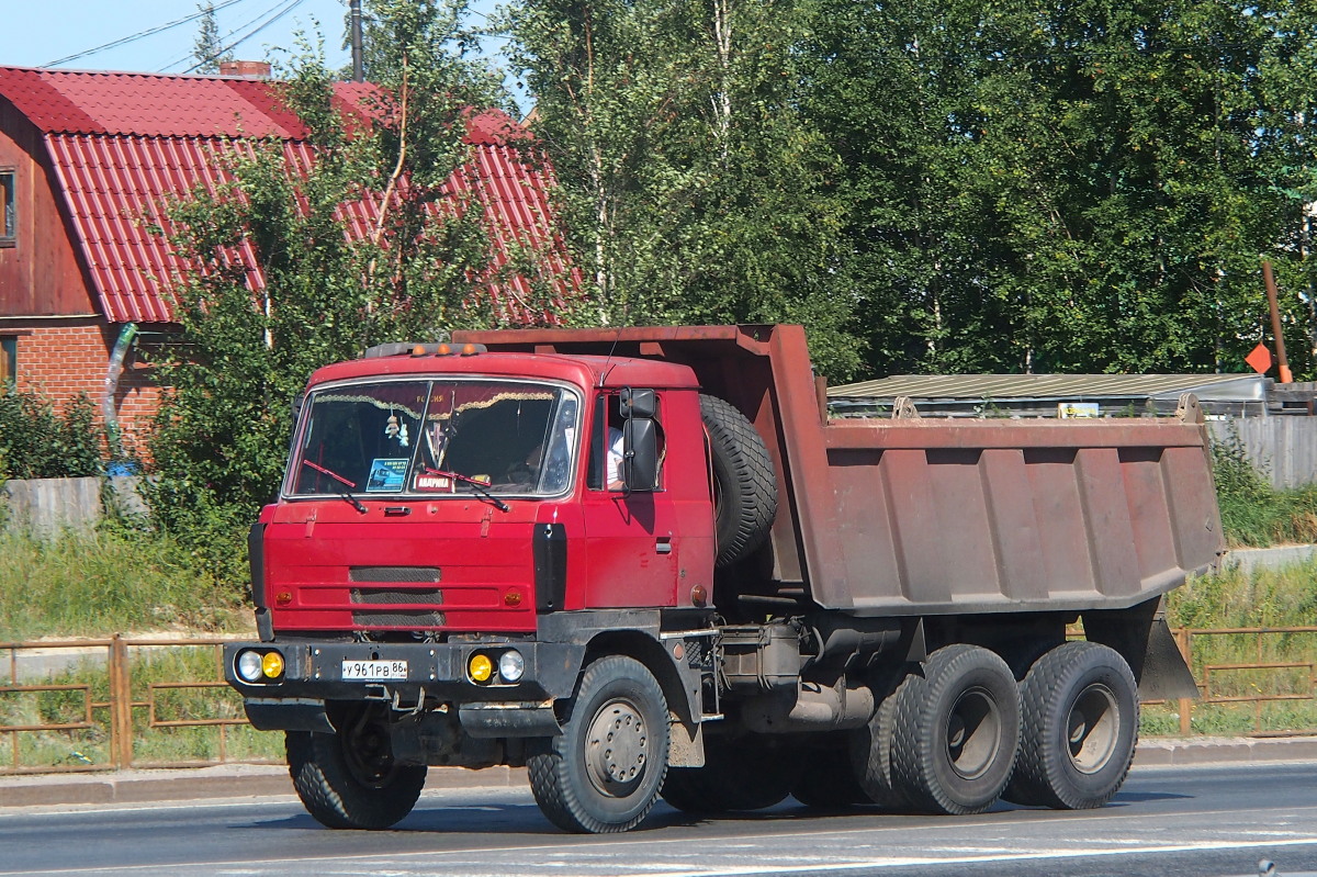 Ханты-Мансийский автоном.округ, № У 961 РВ 86 — Tatra 815 S1