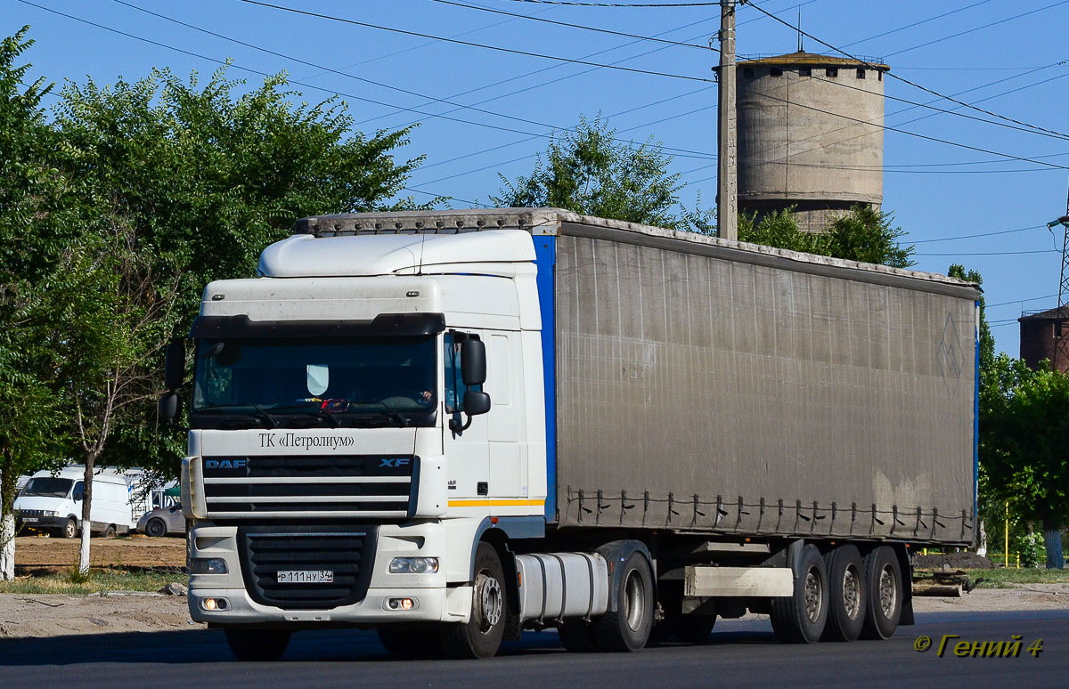 Волгоградская область, № Р 111 НУ 34 — DAF XF105 FT