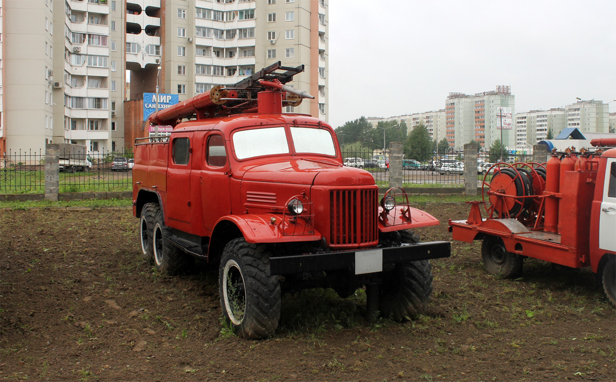 Красноярский край, № (24) Б/Н 0011 — ЗИЛ-157КЕ; Красноярский край — Автомобили на постаментах; Техника на постаментах, памятники (Красноярский край)